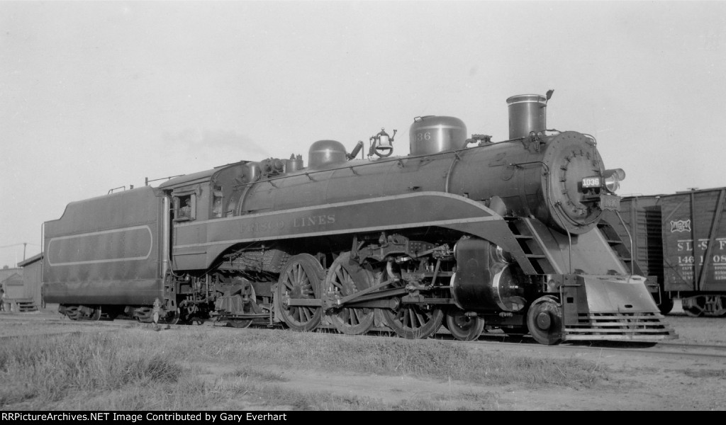 SLSF 4-6-2 #1036 - St Louis-San Francisco (Frisco)